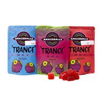 amazeballs sour trance gummies 840mg thc pack